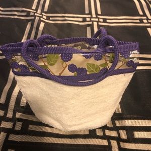 🆕 Grape Fuzzy Mini Bag